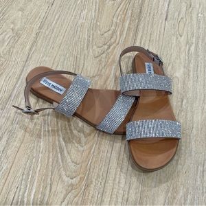 Steve Madden crystal sandals